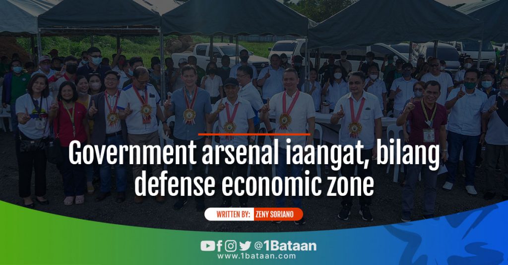Government arsenal iaangat, bilang defense economic zone