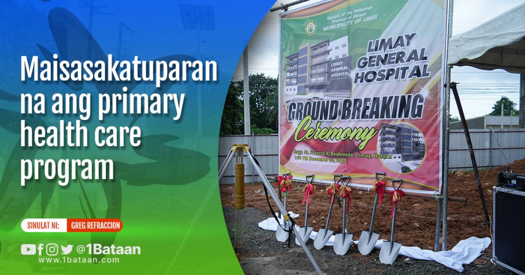 Maisasakatuparan na ang primary health care program