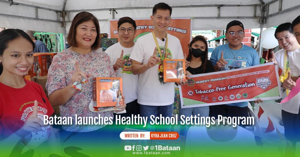 Bataan launches Healthy School Settings Program