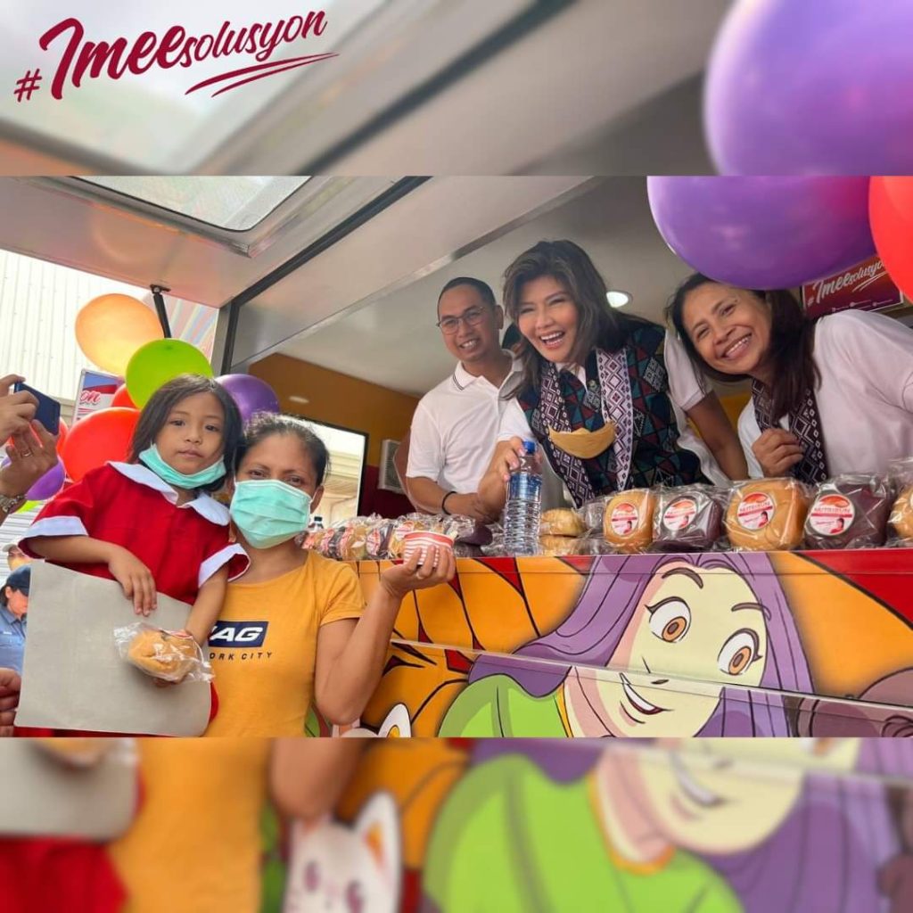 Pamamahagi ng AICS pinangunahan ni Senator Imee Marcos