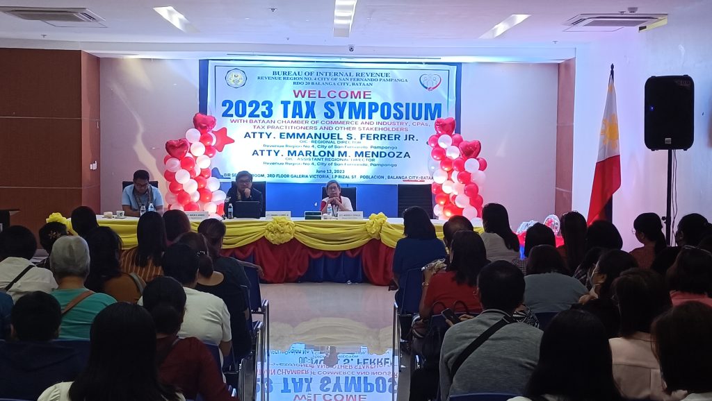 BIR holds tax symposium in Bataan