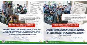 Bataan promotes welfare of PWDs senior citizens