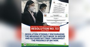 Bataeño, muling hinikayat na magsuot ng face mask