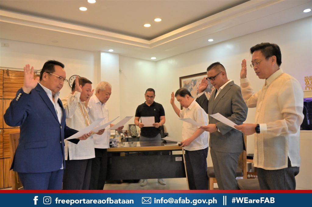 Mga bagong AFAB BOD, nanumpa sa tungkulin