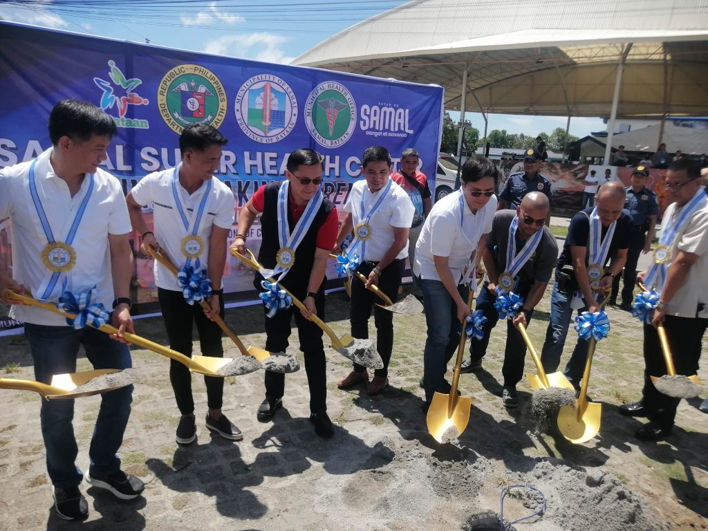 Sen. Go leads groundbreaking of Samal super health center