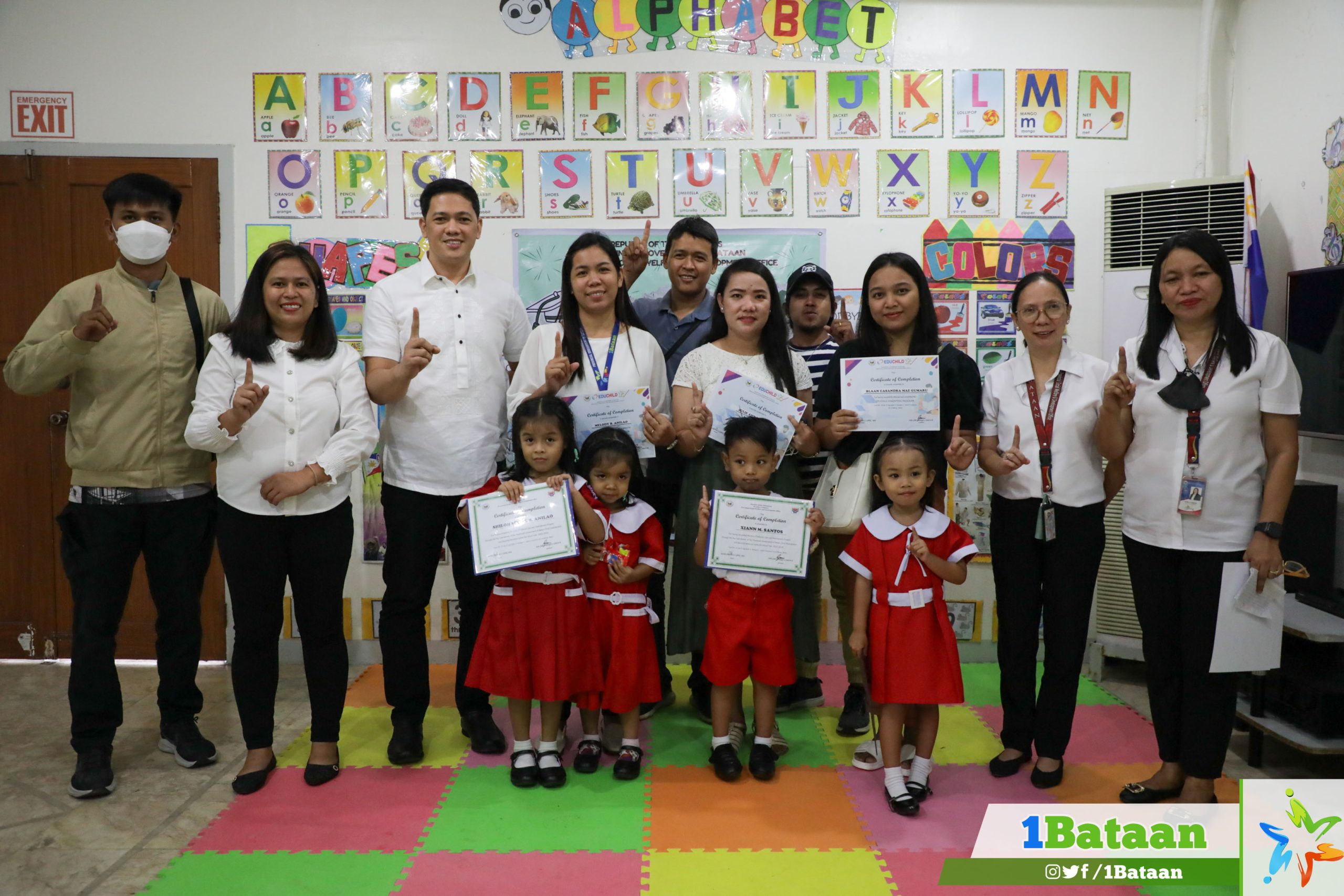 PSWDO spearheads day care moving up ceremony