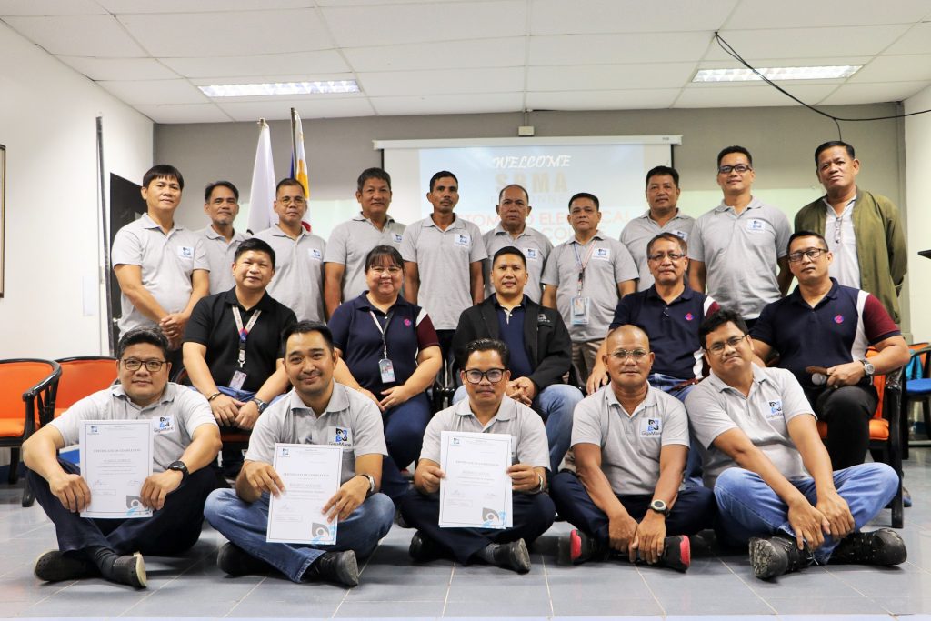 SBMA employees get free electrical training from Gigamare