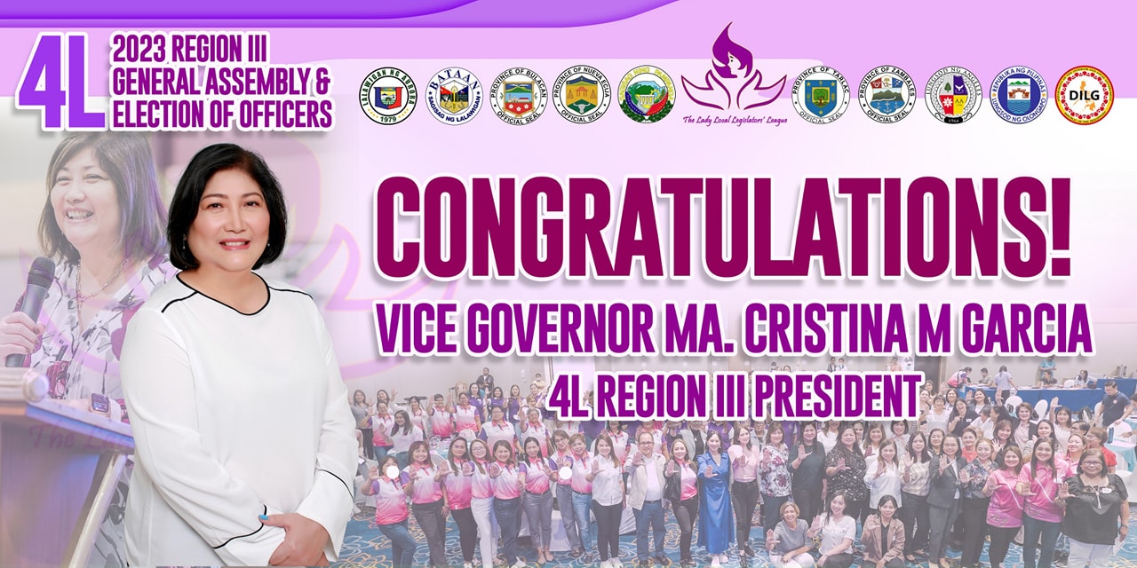 Vice Cris is 4L Region 3 President