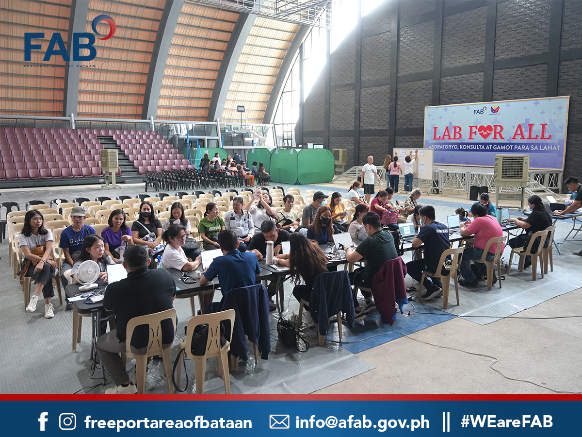 LAB For All medical mission benefits 500 in FAB