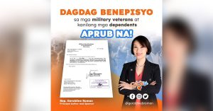 Additional disability pension to military veterans