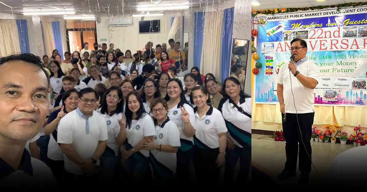 Arcenal wishes more success for Mariveles market coop