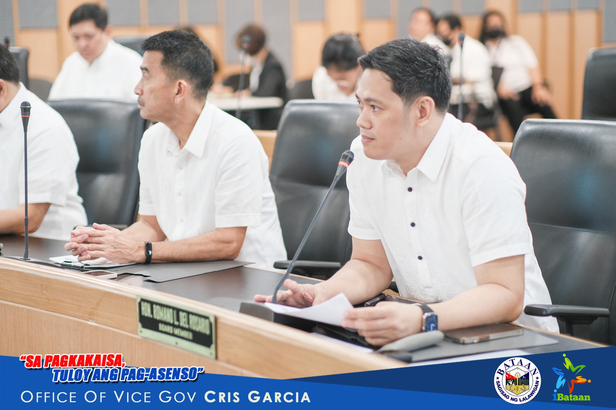 Del Rosario sponsors drug-free workplace ordinance