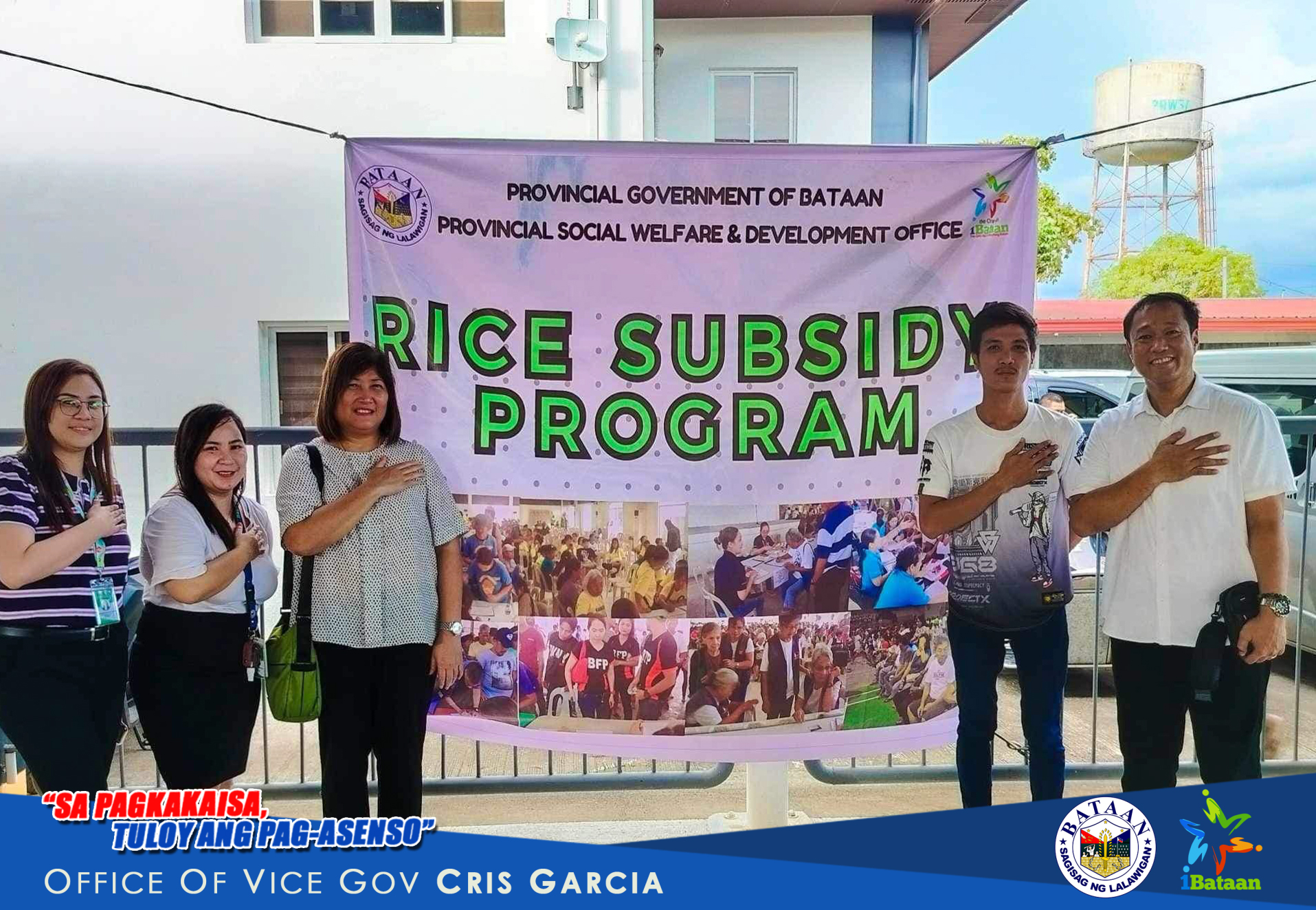 Rice subsidy program in Bataan