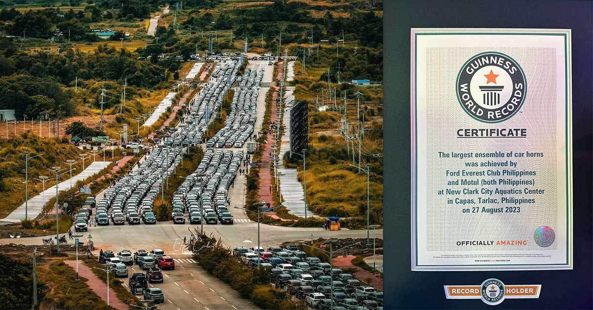 SBMA hosts the Guinness World Record for the Largest Car Horn Ensemble