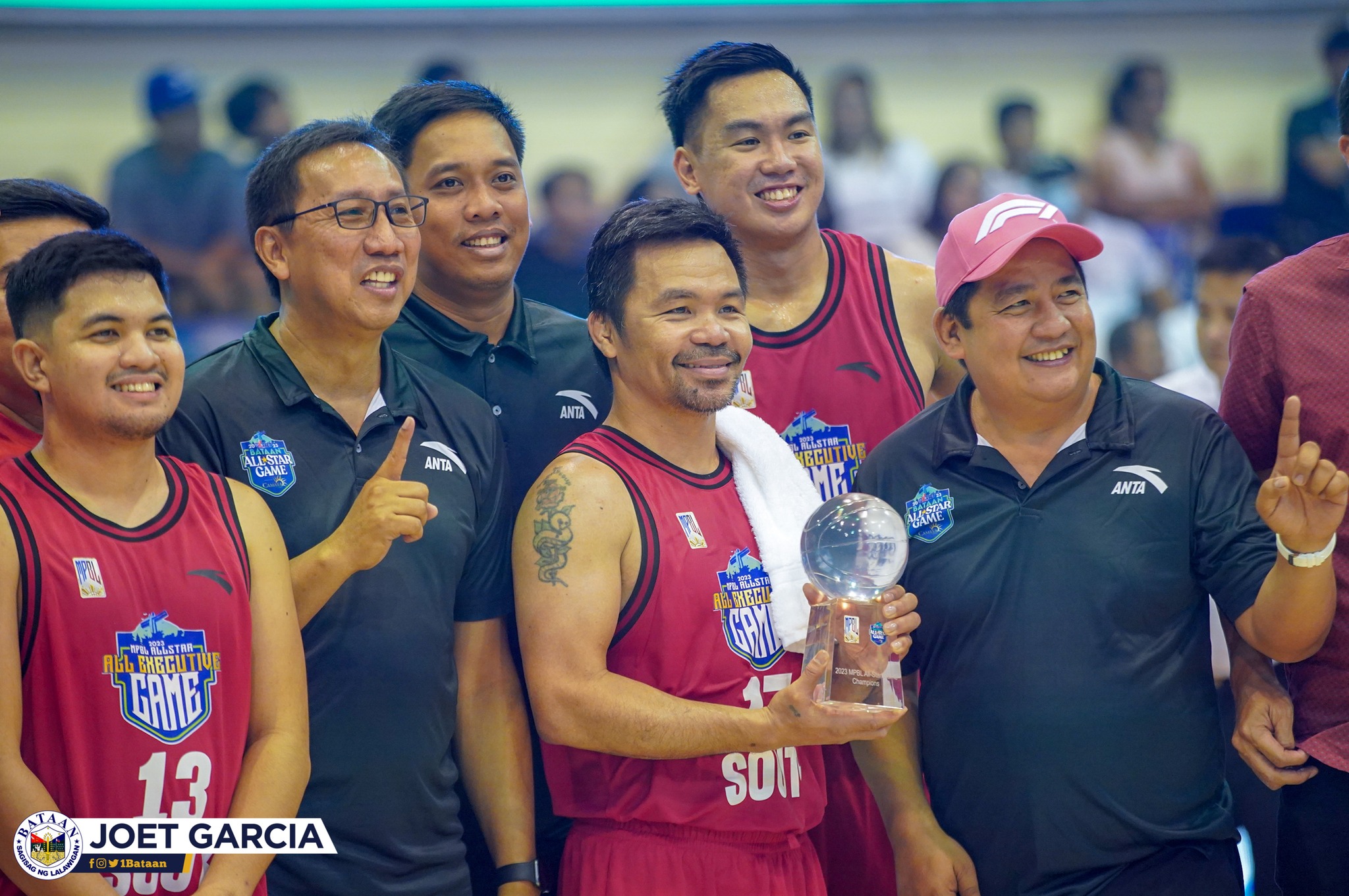 Sen. Pacquiao, bumida sa Executive Game ng MPBL
