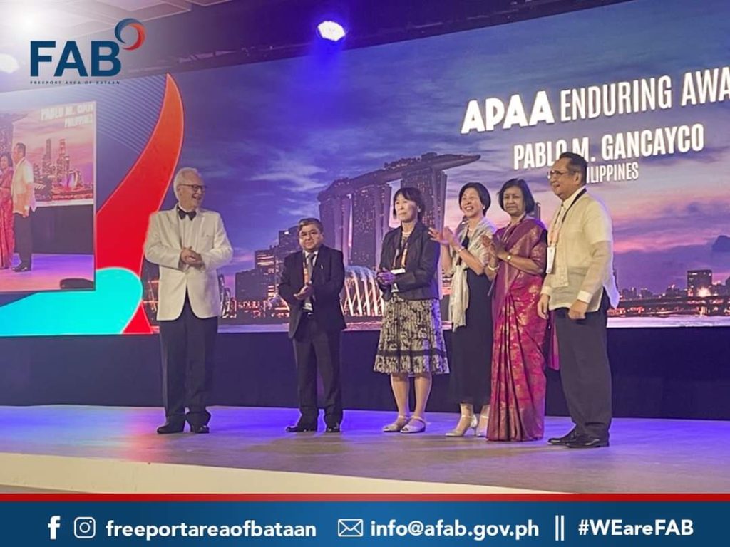 AFAB Chairman honored with APAA Enduring Award