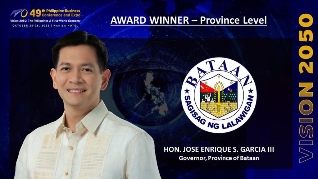 Bataan hailed as 2023 Most Business-Friendly LGU by PCCI