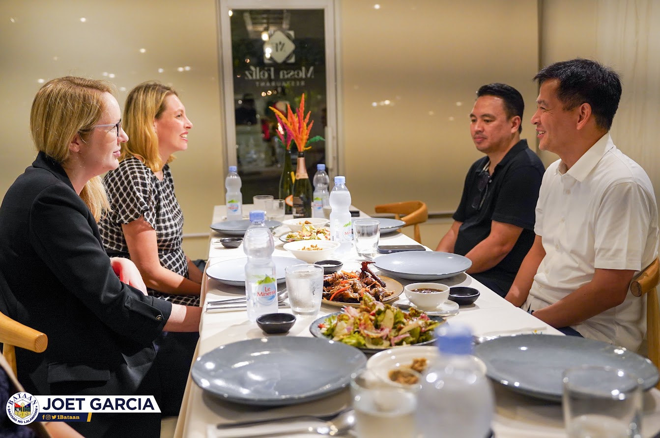 Gov. Garcia, AFAB welcome Australia Deputy Ambassador to Bataan