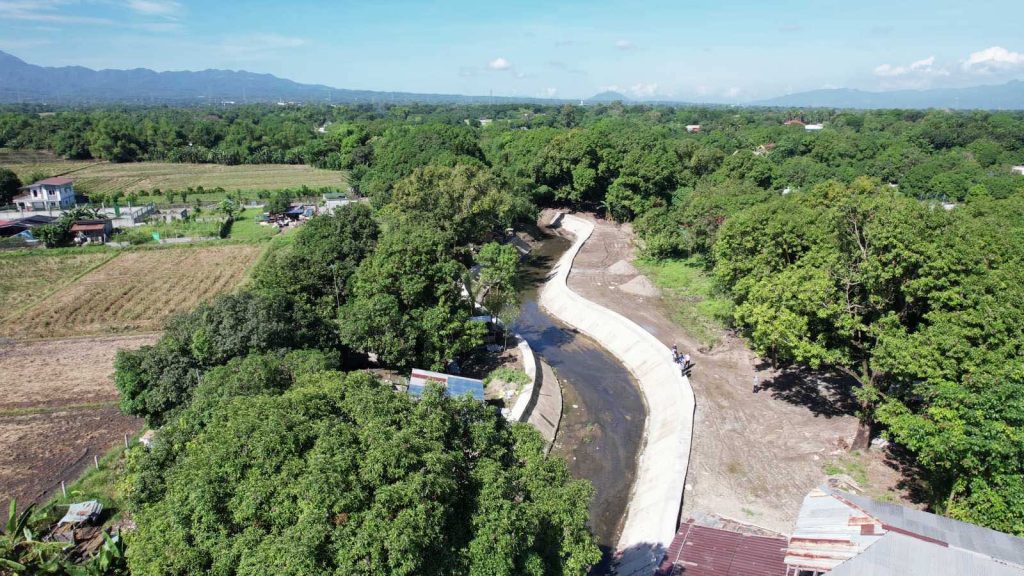 Flood control project sa Orani, tapos na