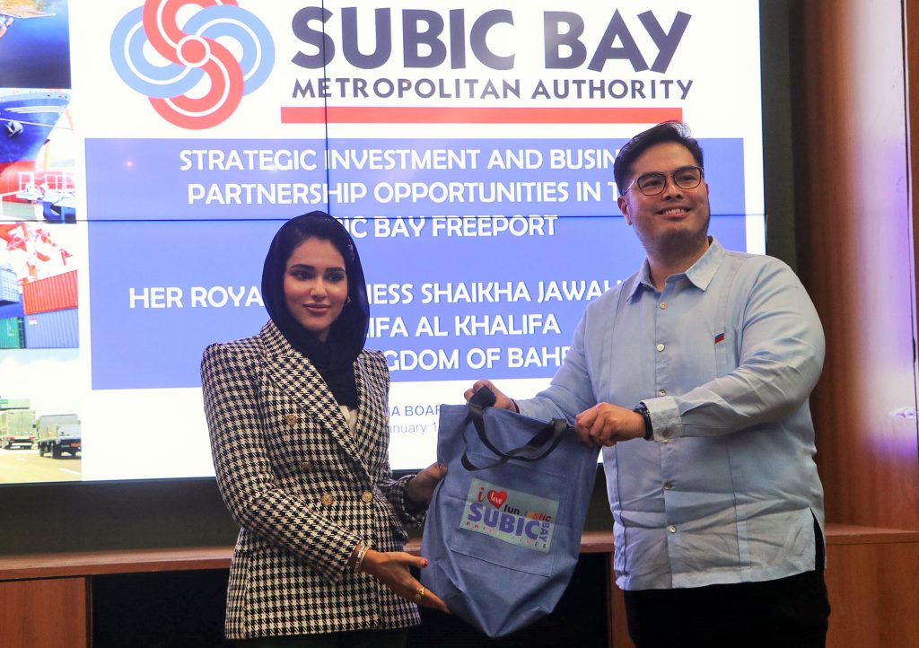 Bahrain royalty eyes future investments in Subic Freeport