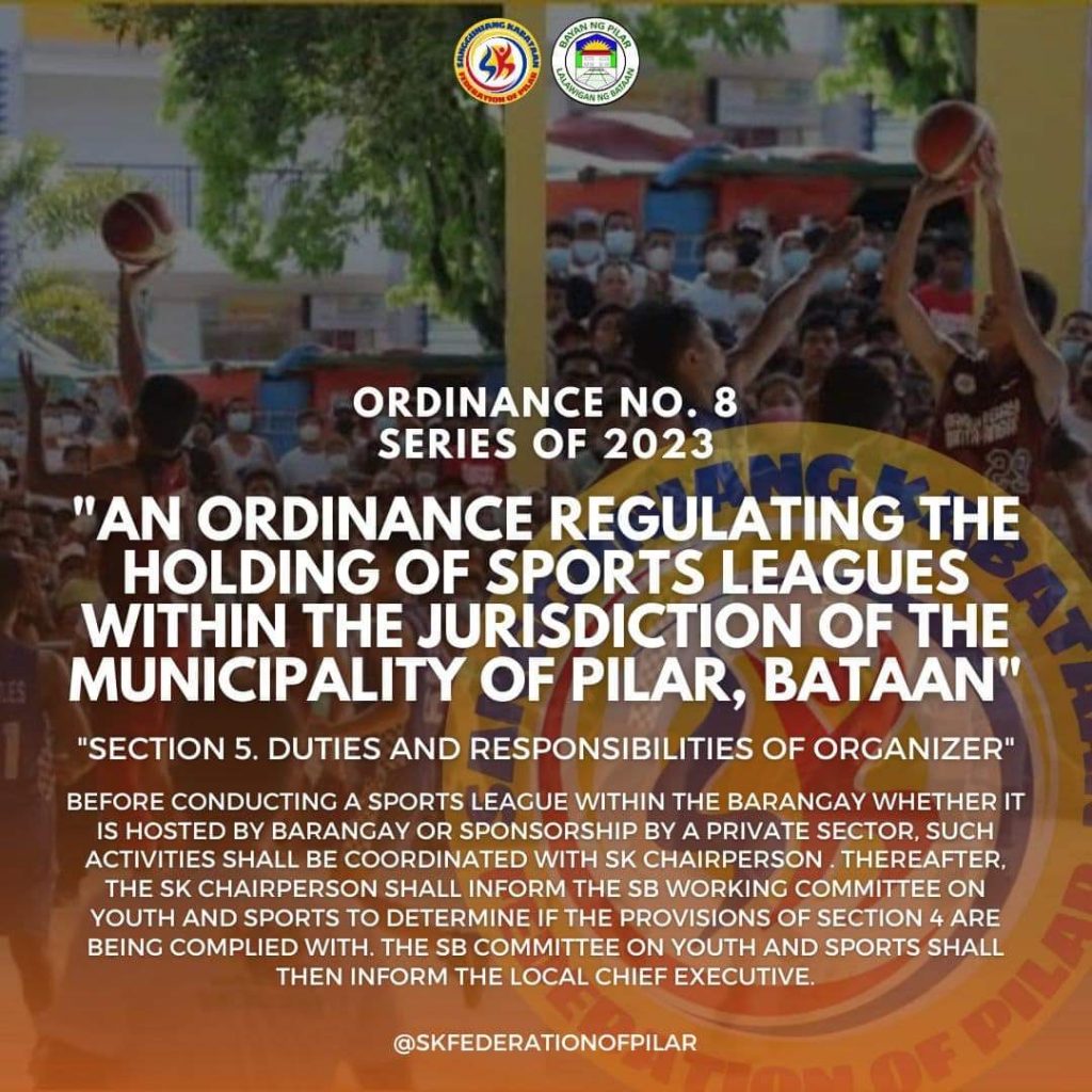 Municipal Ordinance No 8
