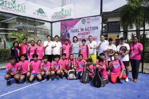 Sen. Cayetano leads opening of Bataan’s first padel court