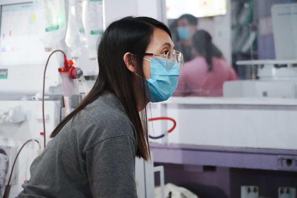 GNPD volunteers spark love