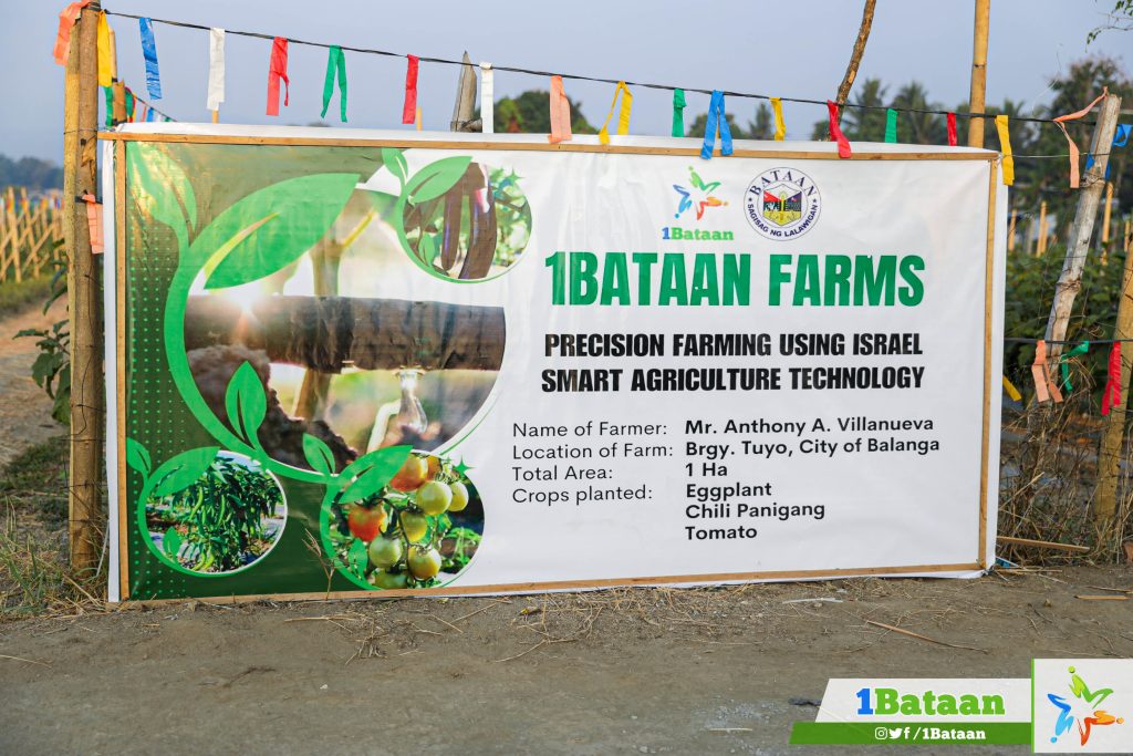 DA grants PGB and 1Bataan Farmers agricultural facilities