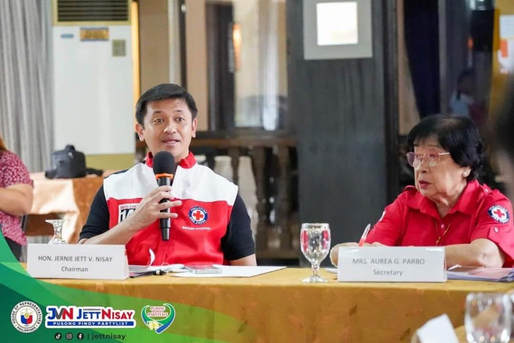 Red Cross 143, itinatatag ni Cong Nisay