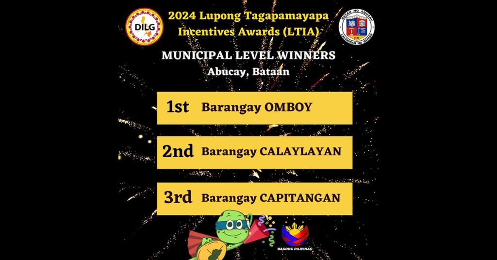 Barangay Omboy, 2024 LTIA Municipal Winner
