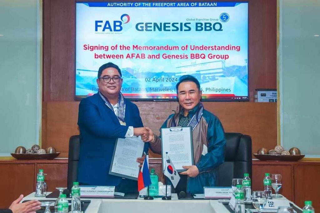 Korean firm commits P3.9B investment in Bataan Freeport