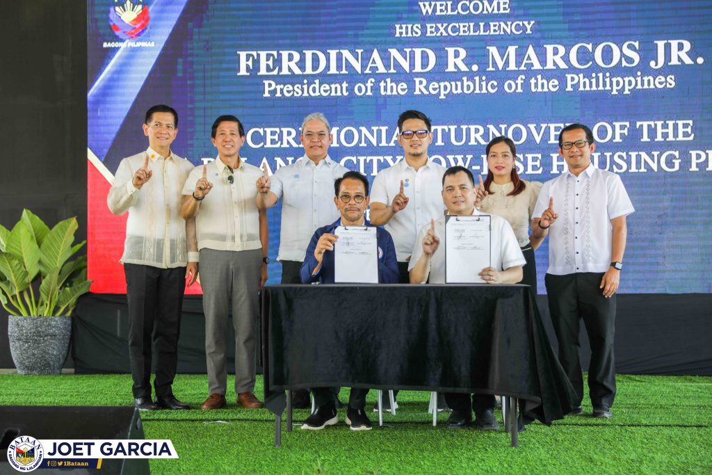 MOA nilagdaan sa 1Bataan Village Balanga City