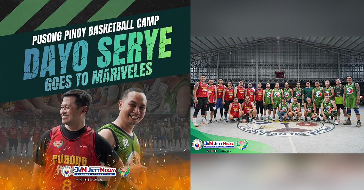 Pusong Pinoy basketball team dinayo ang Mariveles