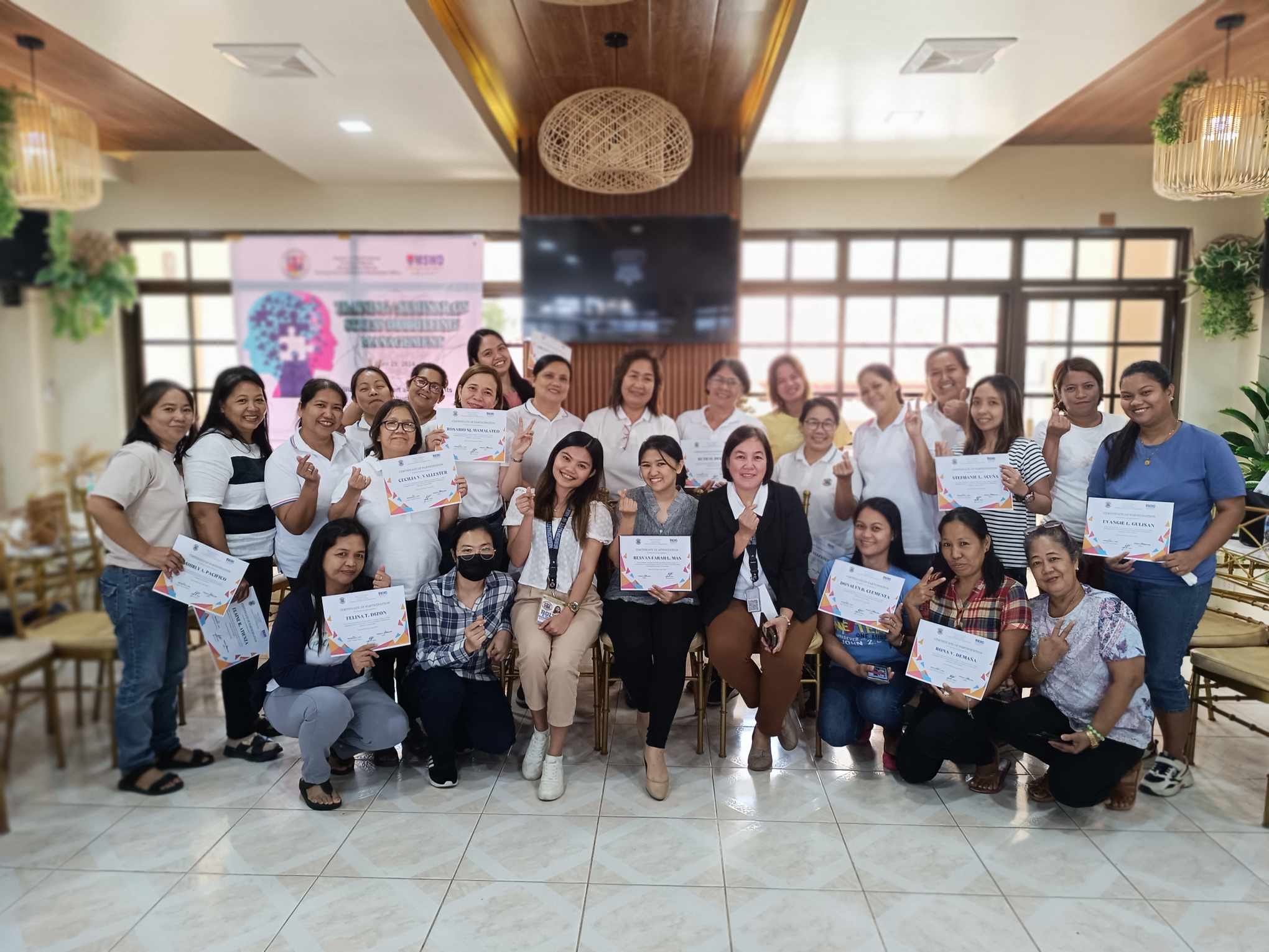 Social workers get pointers on stress management