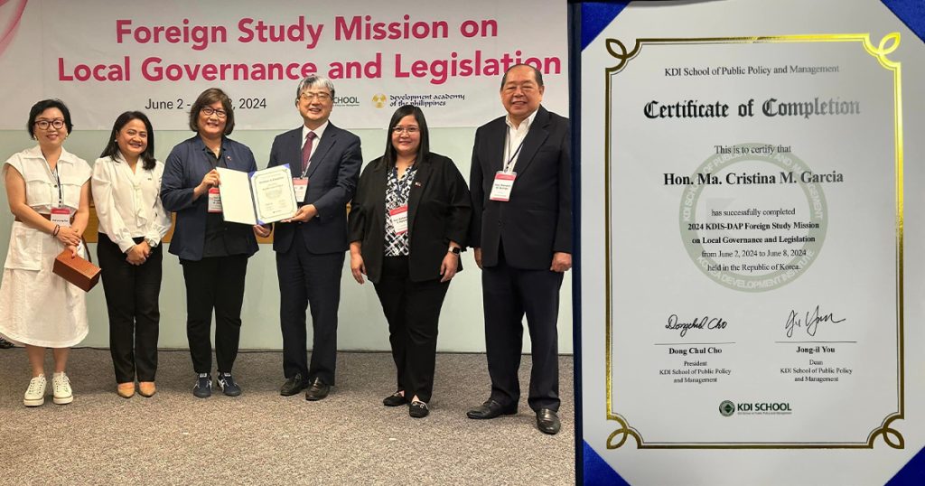 Garcia, other LVGP members complete South Korea mission