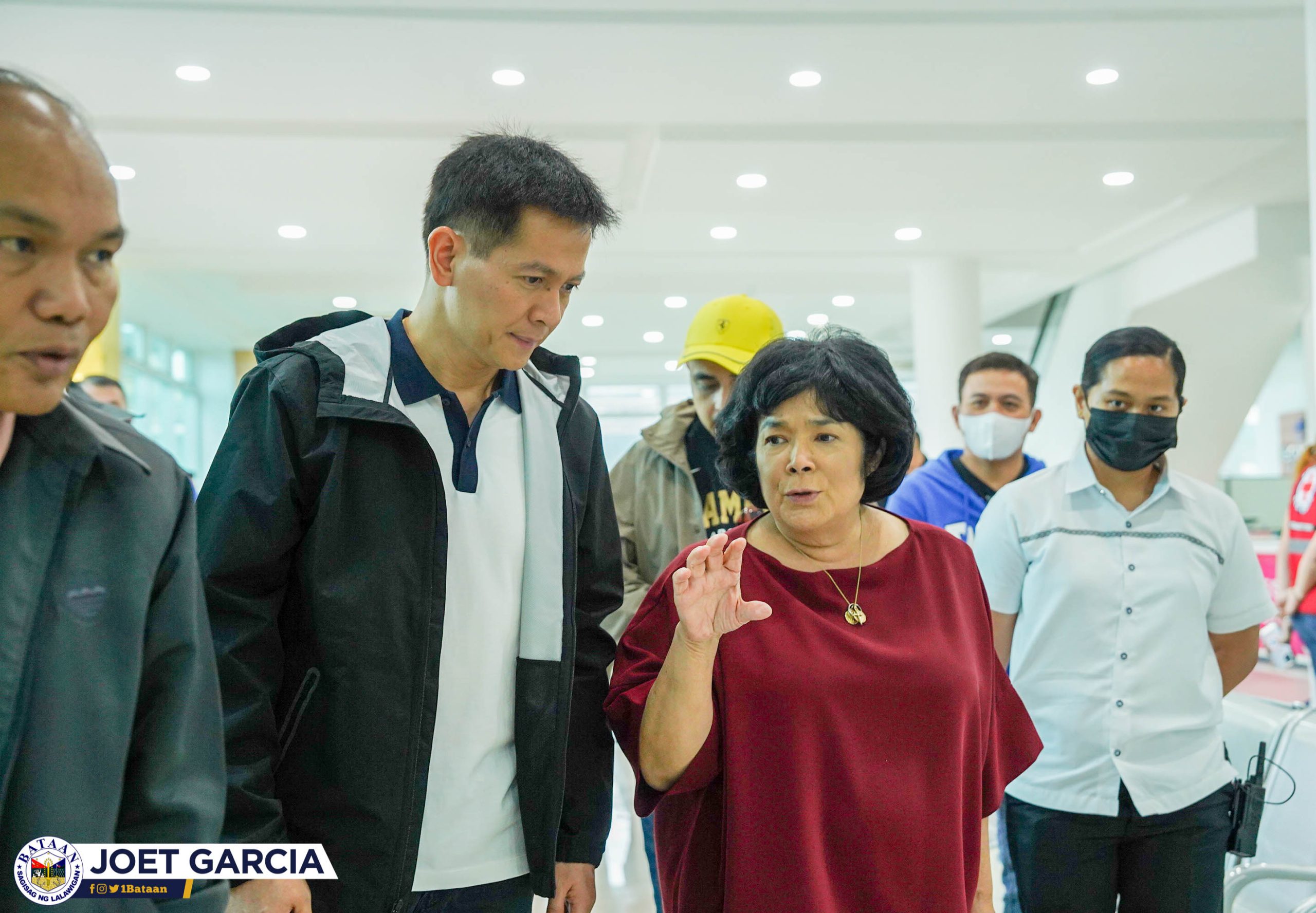 Gov. Joet, DENR Sec. Loyzaga talk on 'oil spill' threat