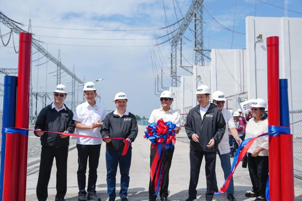 Marcos inaugurates MHSJ 500 kV Transmission Line