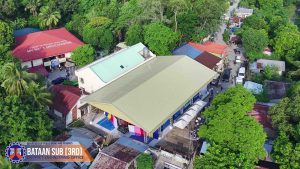 DPWH natapos na ang covered court sa Dinalupihan