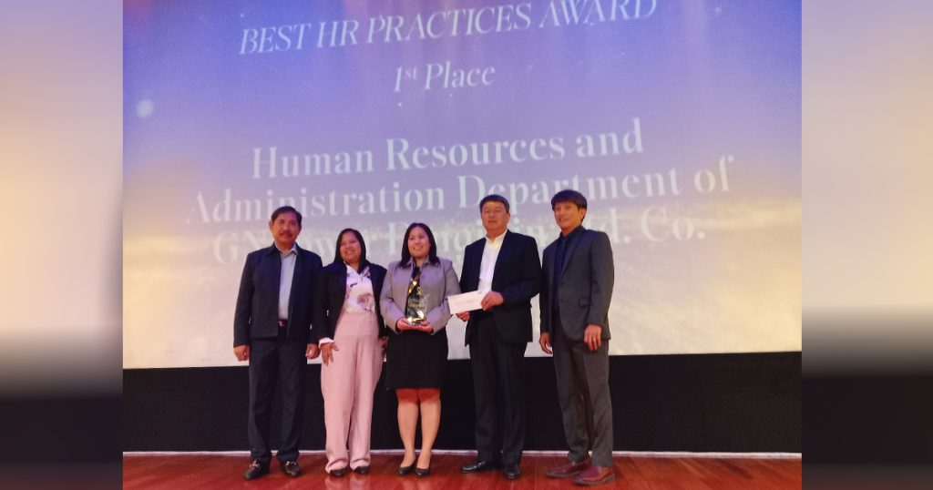 GNPD places first in AFAB Best HR Practice category