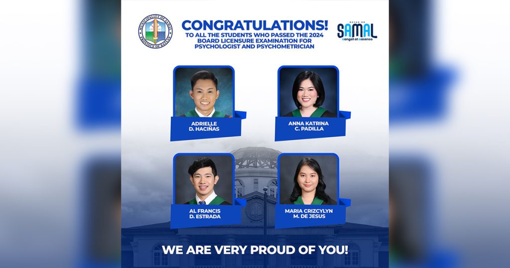 Mayor Acuzar congratulates new psychometricians