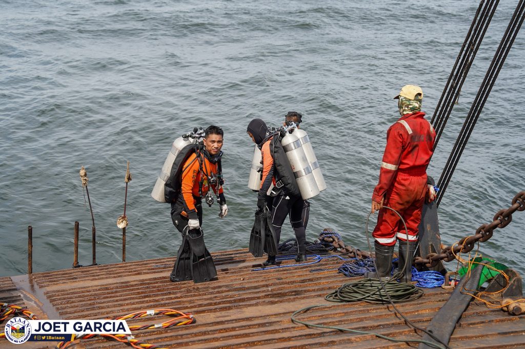 Pagsipsip ng langis mula sa lumubog na MTKR Terranova sa Bataan, tapos na!