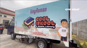 Roman pushes for reading initiative through mobile library