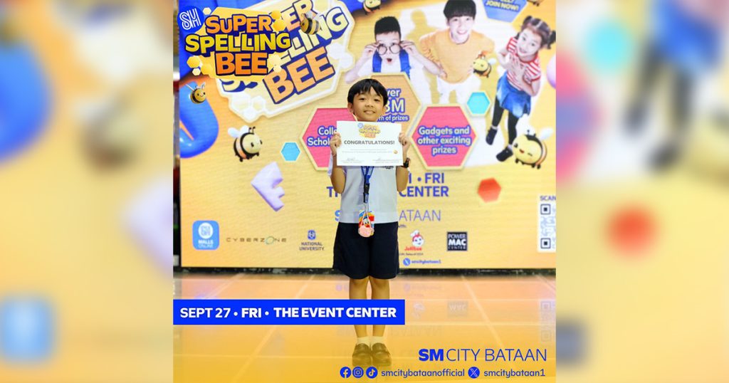 10 taong gulang na mag-aaral, nanalo sa Spelling Bee Contest