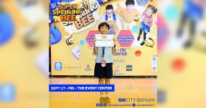 10 taong gulang na mag-aaral, nanalo sa Spelling Bee Contest