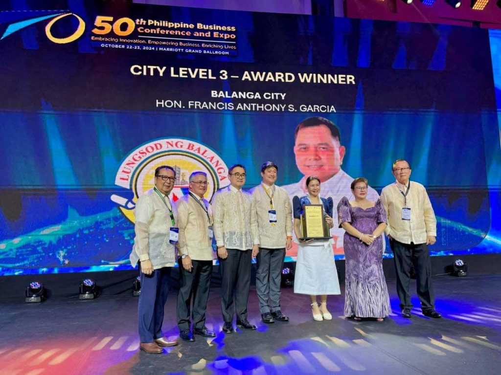 City of Balanga bags 2024 Most Business-Friendly LGU