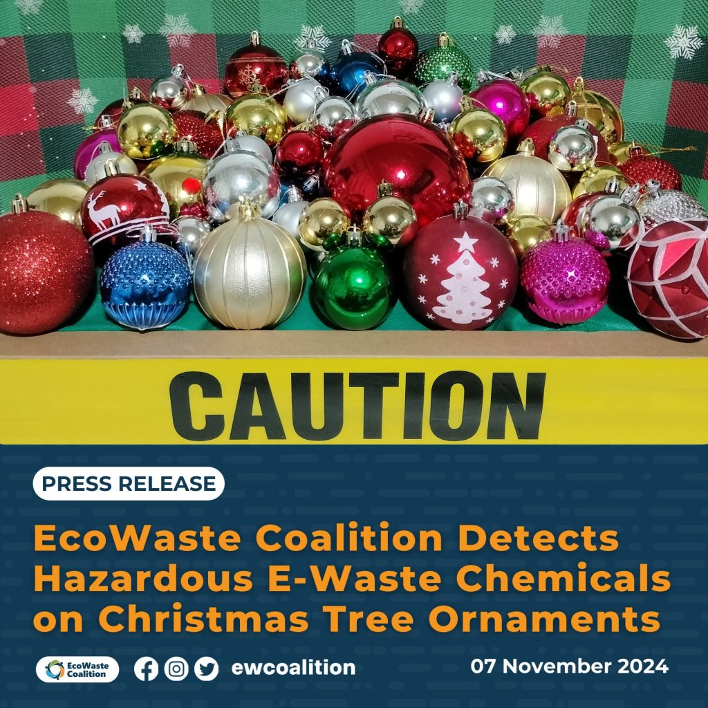 EcoWaste warns vs buying toxic Chirstmas decors