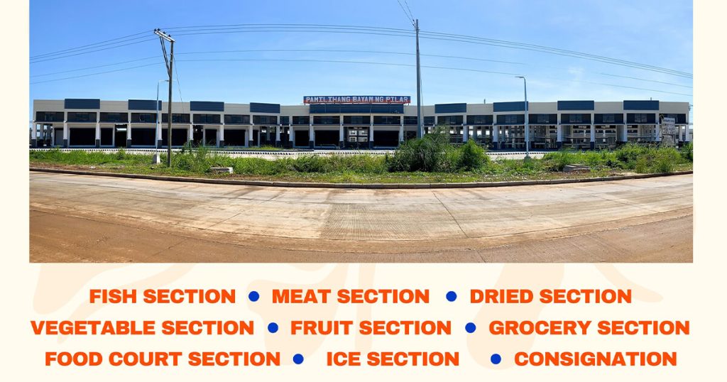 Makabagong palengke ng Pilar, malapit nang buksan