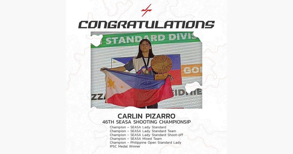 The mighty lady from Balanga dominates 46th SEASA Shooting Championship