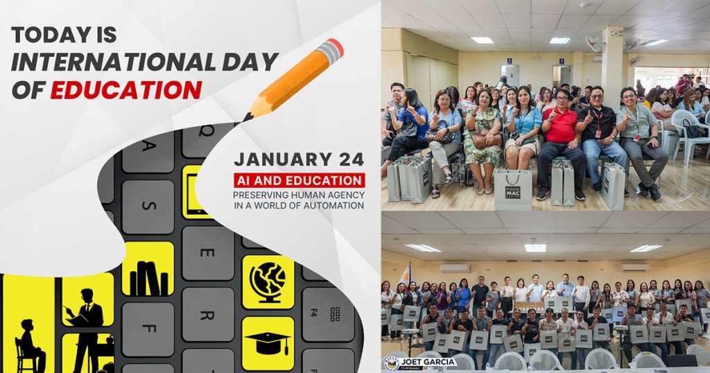 Cong. Abet welcomes changing education process towards the digital world