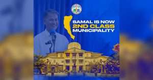 Samal, now a 2nd Class Municipality
